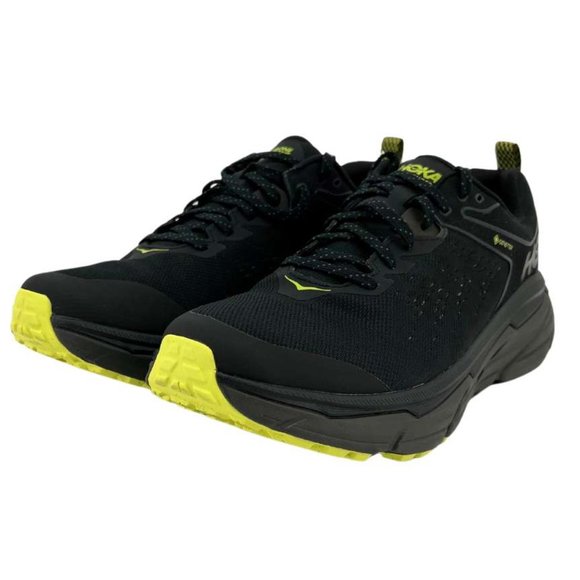Hoka Men's Black & Neon Challenger ATR 6 GTX Trail Running Shoes / Various Sizes - Picture 1 of 6